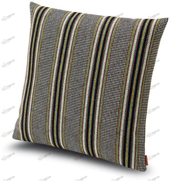MissoniHome Подушка из полковой жаккардовой ткани в полоску Dolomiti sun-id-1355199