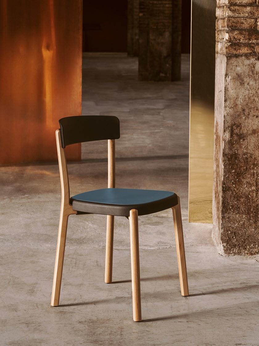 ENEA Штабелируемый стул из дерева и полипропилена Noa sun-id-1373705 - Вид №7