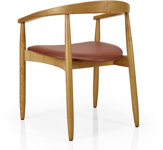 JMS Стул для ресторана из дерева с открытой спинкой Joanna M951cuw - Вид №1