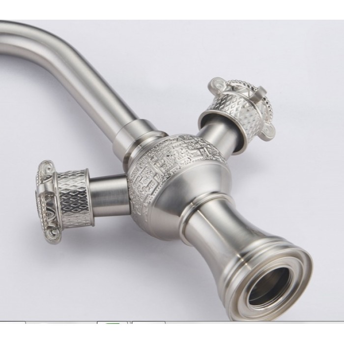 Zorg A 2007U-BR смеситель для умывальника Смеситель для кухни Zorg 242 х 130 мм  - Вид №3