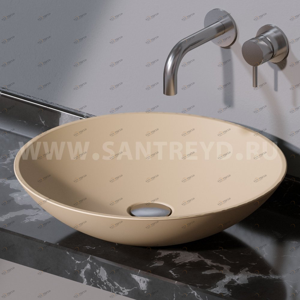 L257131 Накладная раковина на столешницу  круглая A. e T. Italia THIN AeT ITALIA