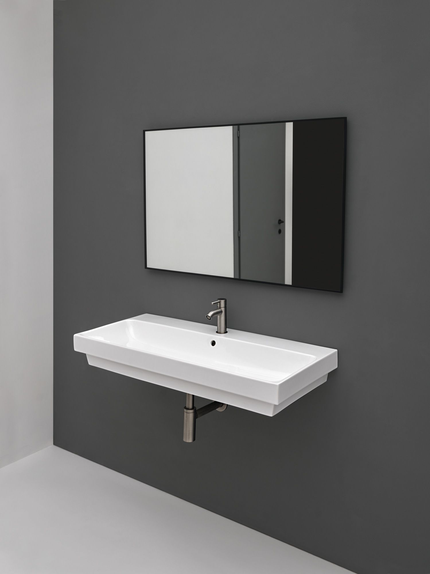 Керамическая прямоугольная раковина Axa Prisma Sink Bowl Normal ARCH-00036326 - Вид №6