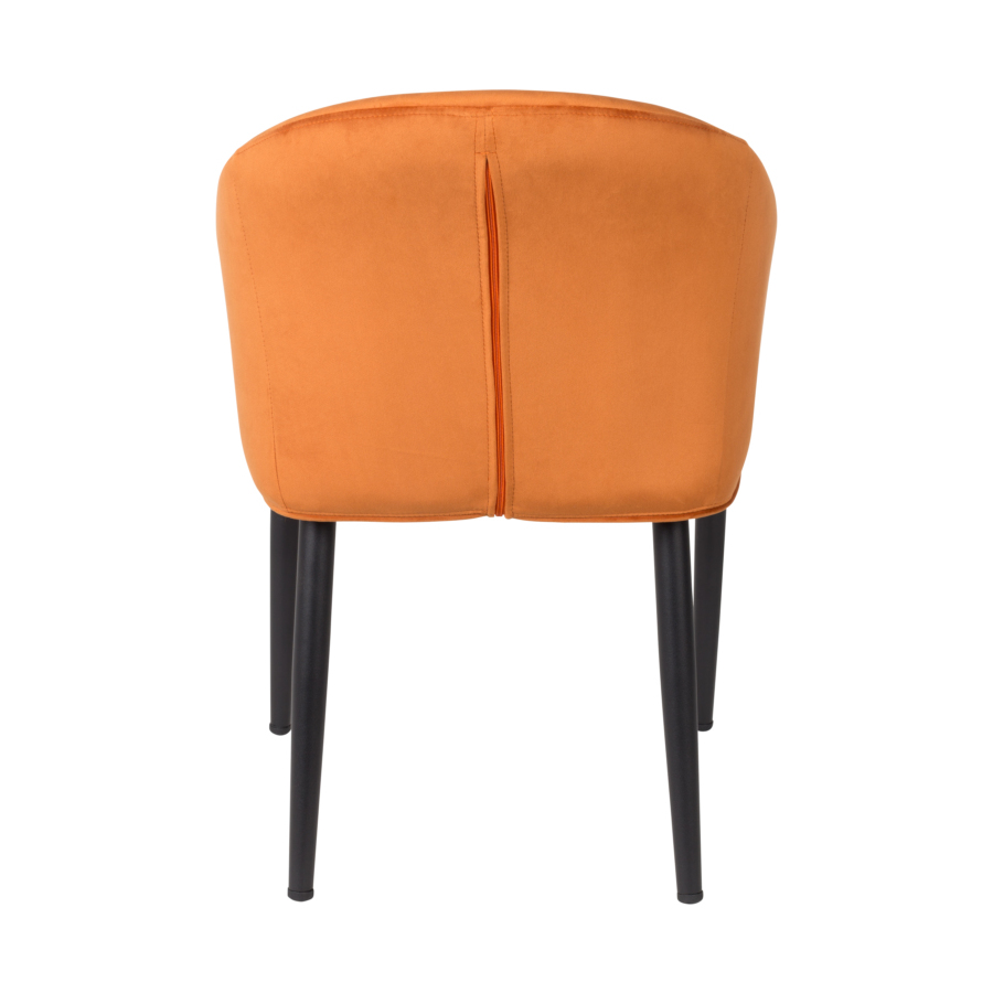 Кресло Catelyn оранжевое White Label Living 1200160 - Вид №5