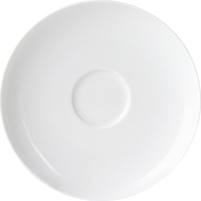 10582760 Sieger by Furstenberg Чашка для капучино закругл. с блюдцем Sieger by Furstenberg "Мой фарфор! Белый декор" 300мл Фарфор 