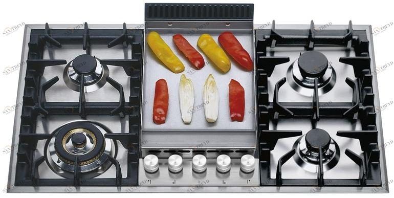 Ilve Газовая плита из нержавеющей стали Professional plus Hp95fc Santreyd 