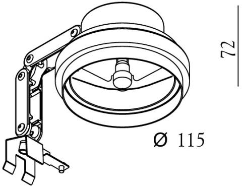 Lucifero's Линейный световой профиль из экструдированного алюминия для точечных светильников sun-id-1386038 - Вид №19