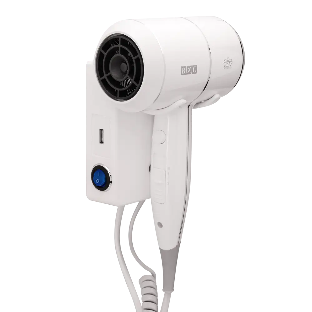 Фен BXG 1600 Н1, 1800 Вт, цвет белый BXG-1600 STLM-2136461 - Вид №1