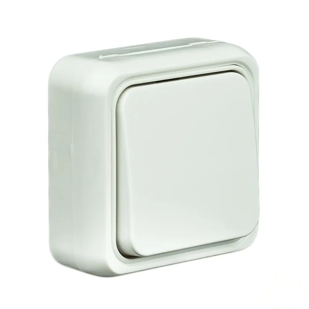 Выключатель LK STANDARD 1 клавиша открытой установки, белый LK STUDIO STLM-2031076