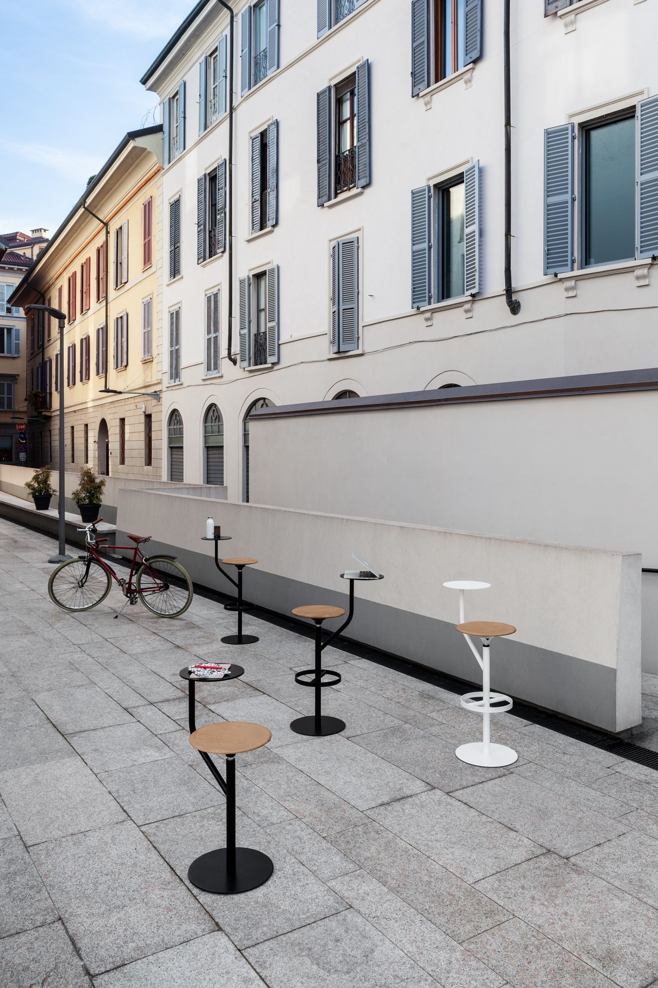 Садовый стул из нержавеющей стали и дерева Lapalma Aaron OUTDOOR ARCH-00051300 - Вид №3