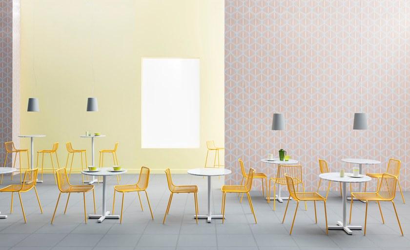 Pedrali Складной круглый садовый стол из стали Nolita 5453t - Вид №9