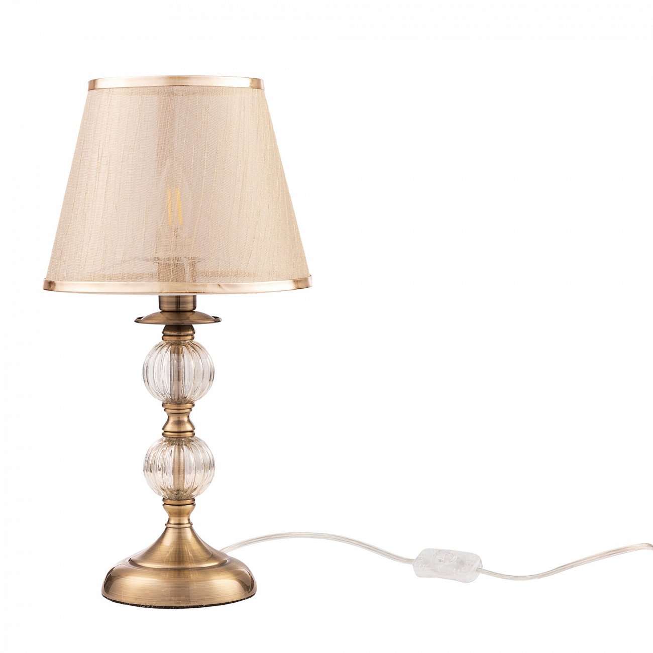 Лампа настольная бронзовая Inessa FR2685TL-01BZ FREYA CLASSIC 00-3957289 Бронза - Вид №3