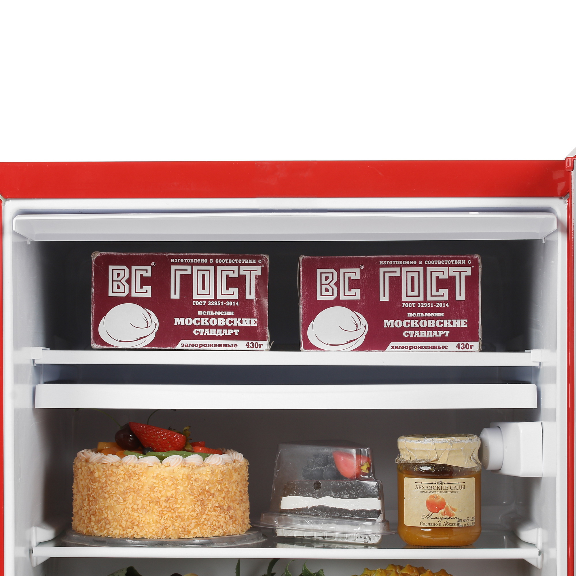 8167861 Холодильник компактный   Nordfrost NR 402 R красный STDN-0129876 - Вид №6