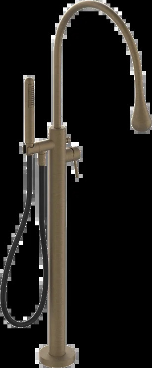 Смеситель для ванны 33029 713 Gessi Goccia СТАРИННАЯ ЛАТУНЬ