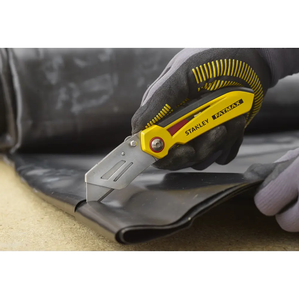 Нож строительный складной Stanley Fatmax FMHT0-10827, пластиковый корпус,  трапециевидное лезвие 18 мм STLM-2008237 - Вид №5