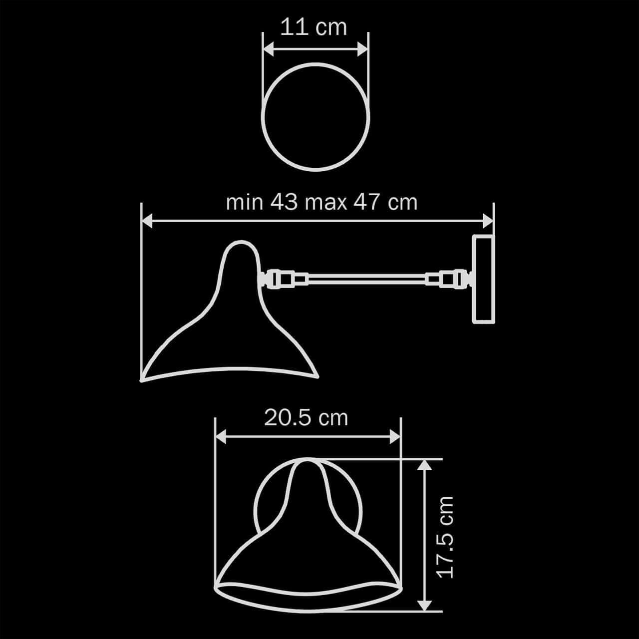 Спот настенный черный Lightstar Manti 764607 LIGHTSTAR MANTI 00-3891502 Черный  - Вид №1