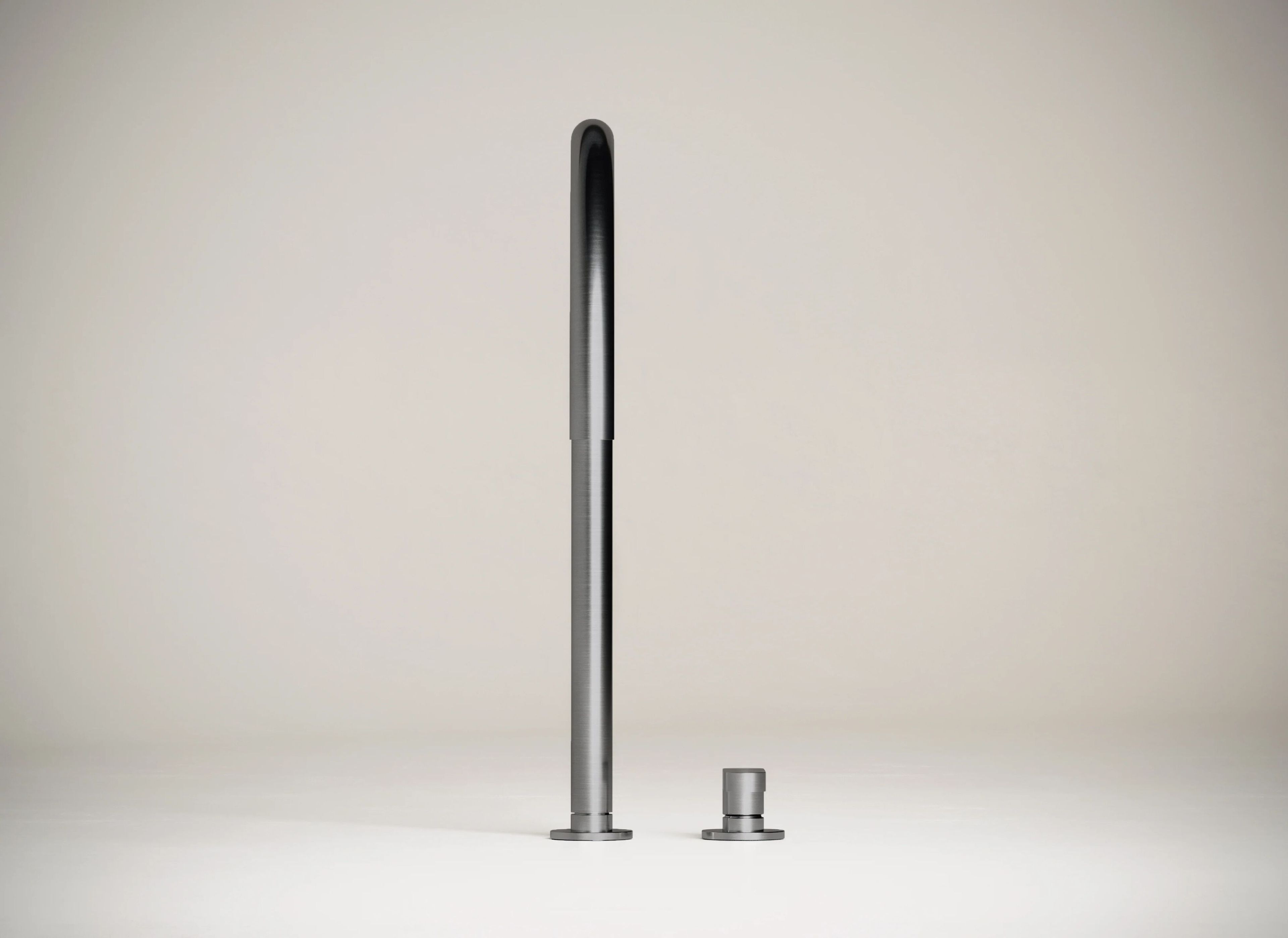 Смеситель для раковины из нержавеющей стали с поворотным горлышком COCOON John Pawson ARCH-00081817 - Вид №5