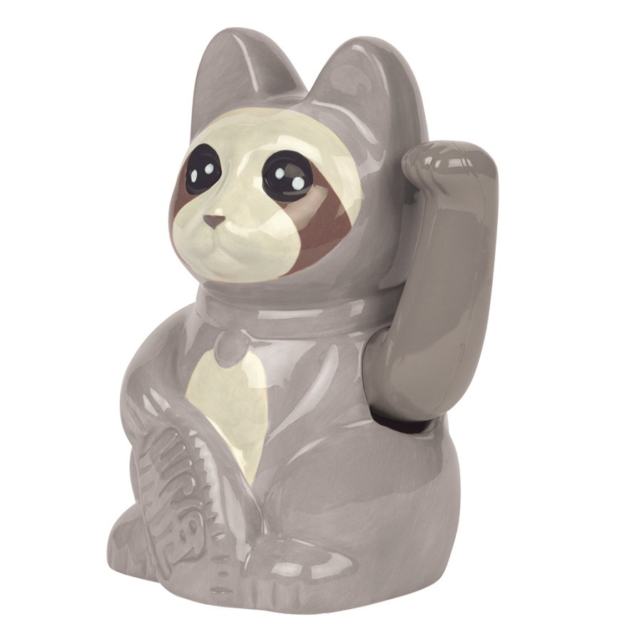 Статуэтка серая Sloth Cat DOIY КОШКА, ЖИВОТНЫЕ 00-3894914 Белый  - Вид №2