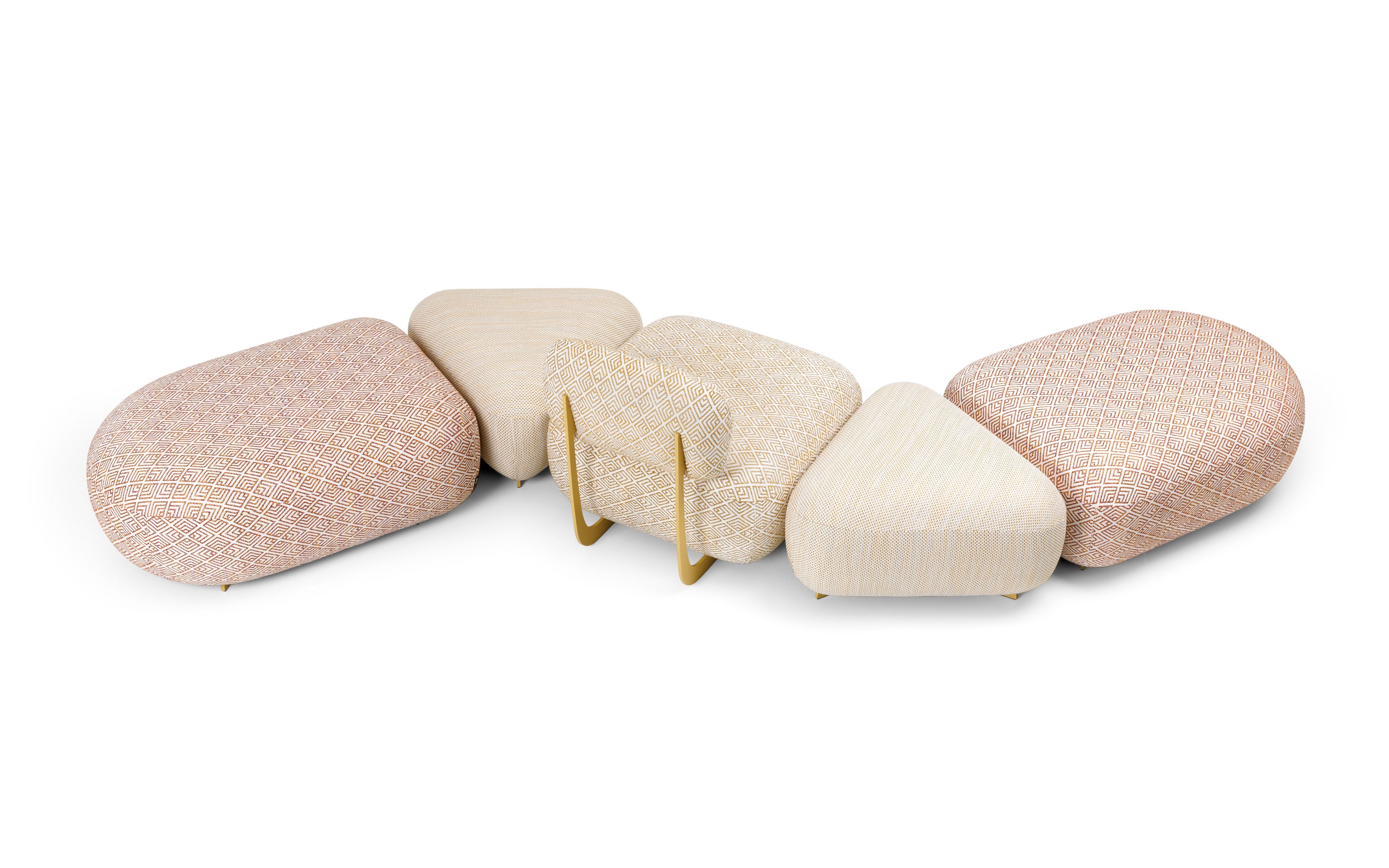 Ткань сад пуфик True Design Code Out ARCH-00134114 - Вид №4