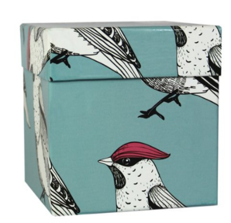509944 Коробка подарочная "Птица с малиновым гребешком", 19 х 12 х 6,5 см Santreyd 