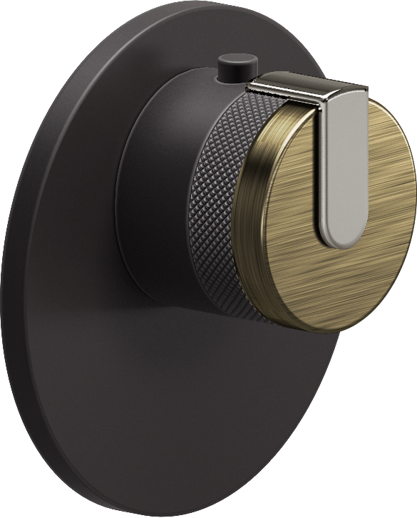 E-8027-R1VBB-L1PC-GM-T Термостатический переключатель 3/4-Внешняя часть GRAFF MOD+