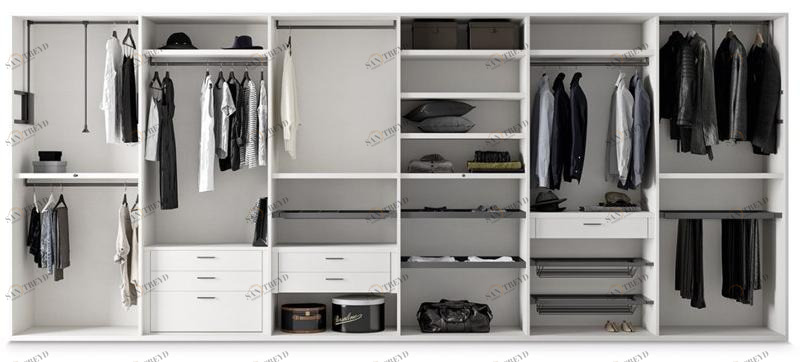 ZANETTE Модульная деревянная гардеробная sun-id-1443438