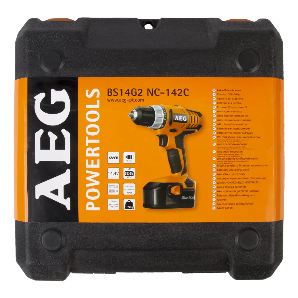 Шуруповерт AEG BS14G, Ni-Cd 14,4 В, 1,4 Ач 12820559 STLM-2050457  - Вид №3