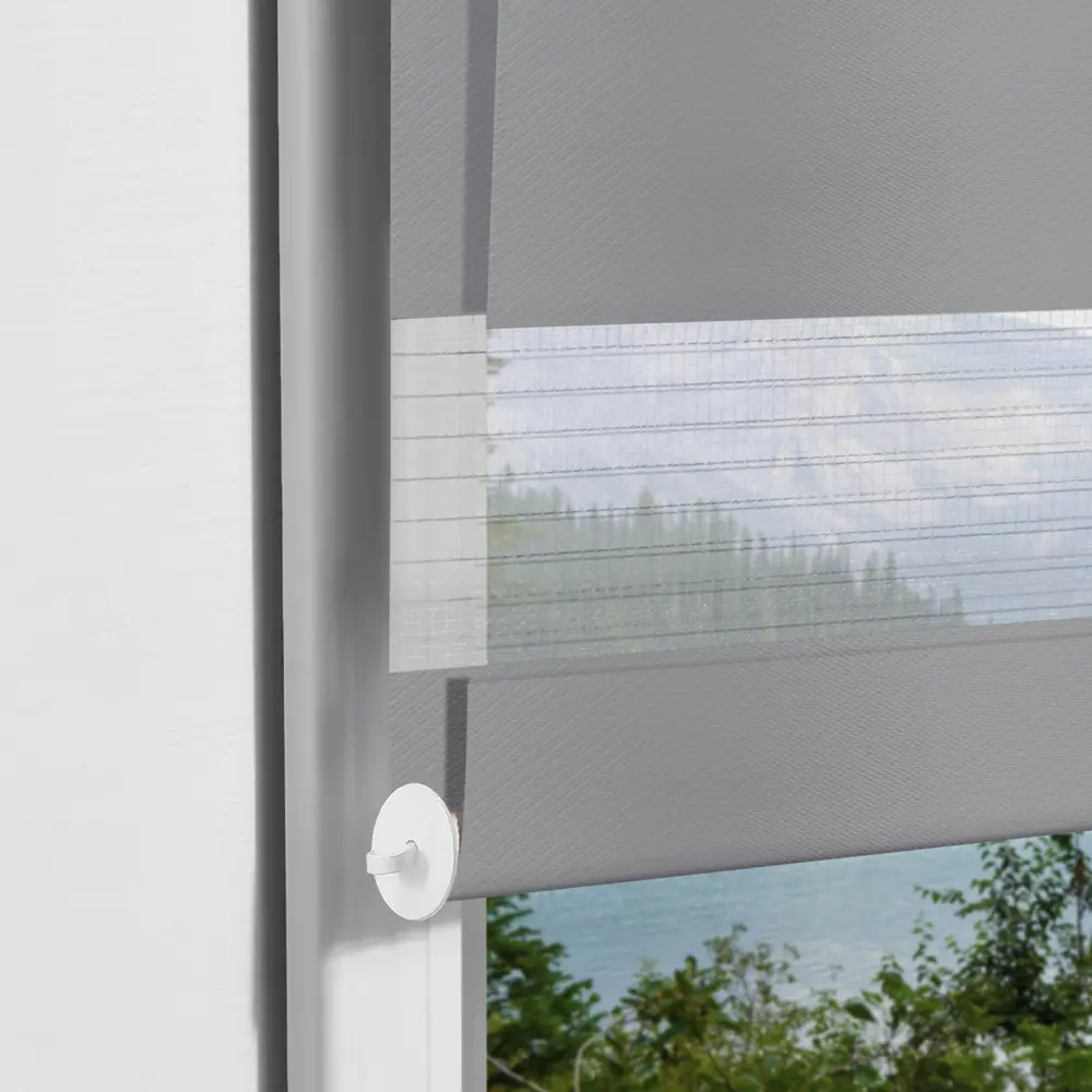 Рулонная штора день-ночь KREAFORTA Moskva с регулируемым светом 89408522 STLM-1579325 - Вид №4