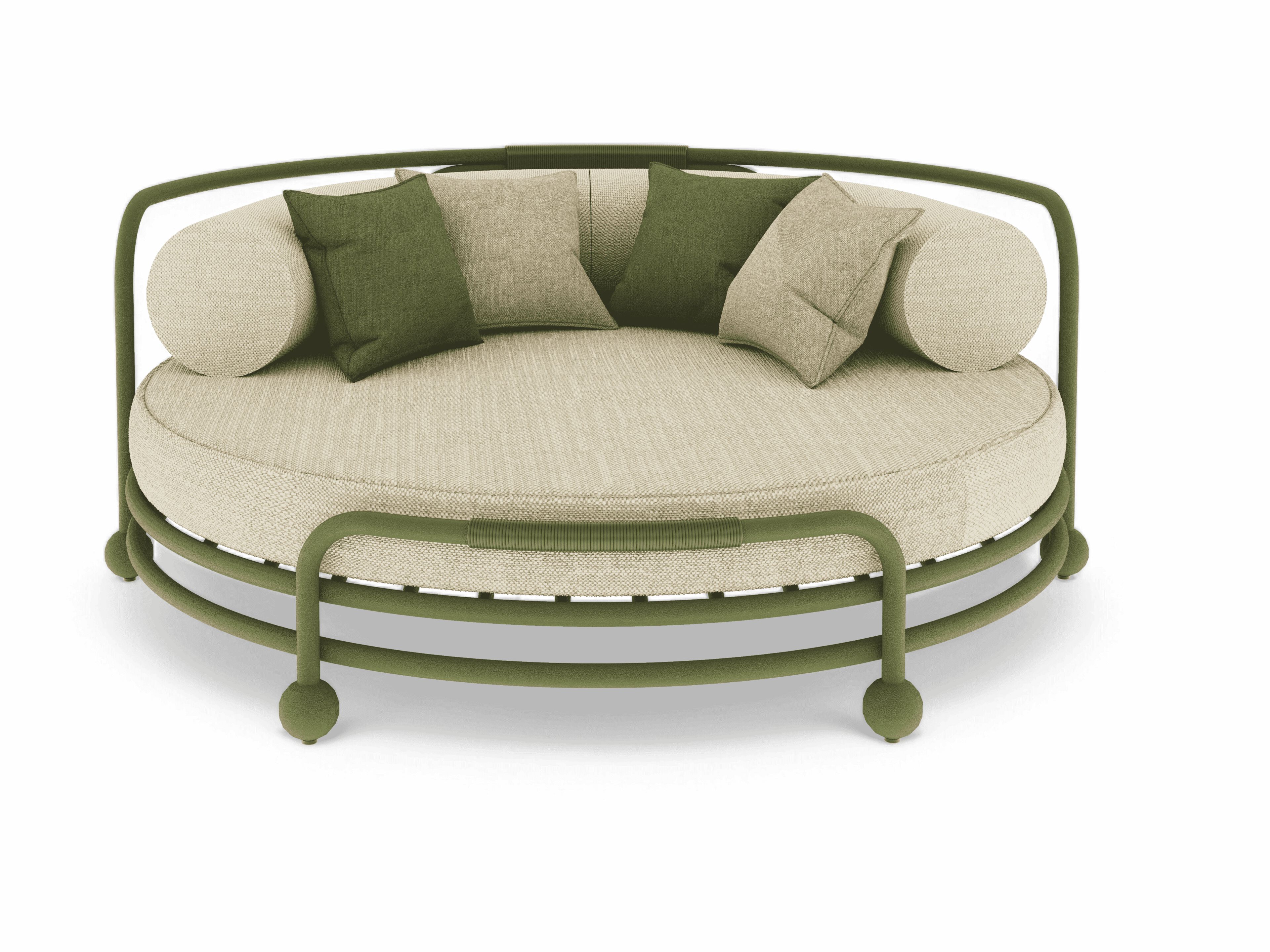 Алюминиевая круглая Садовая кровать FJAKA медленный ARCH-00083052 - Вид №2