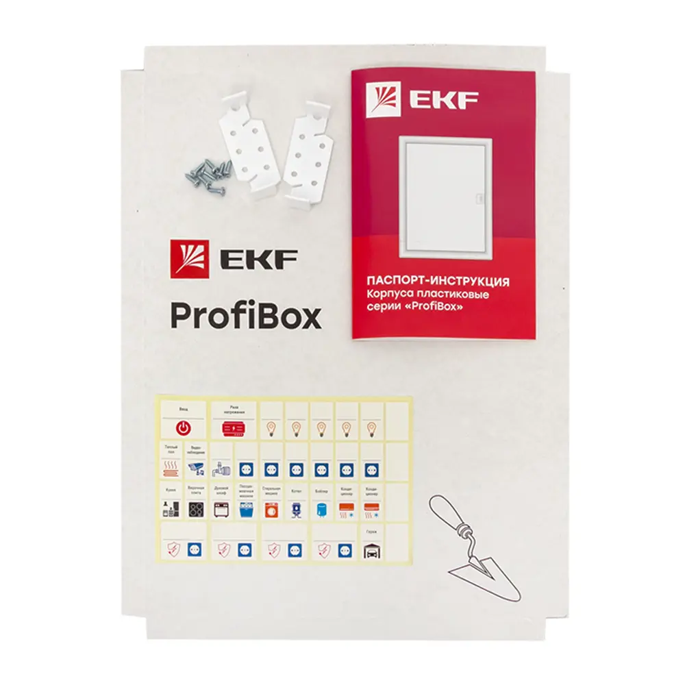 Щит распределительный встраиваемый EKF ProfiBox 24 модуля IP41 пластик 83281731 STLM-2052269  - Вид №11