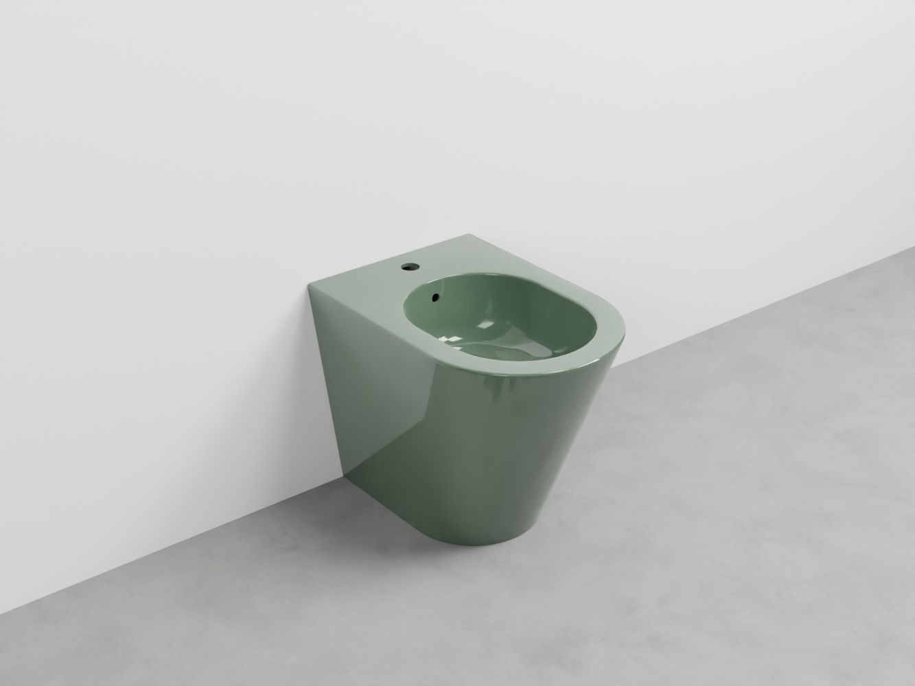 MRBI-AL Биде напольное с одним отверстием под смеситель cielo Mare Ceramica Cielo