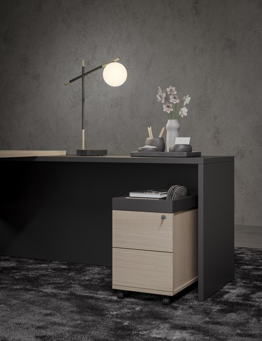 PROF Прямоугольный стол из fenix-ntm® с системой организации кабелей Entry sun-id-1424410 - Вид №3