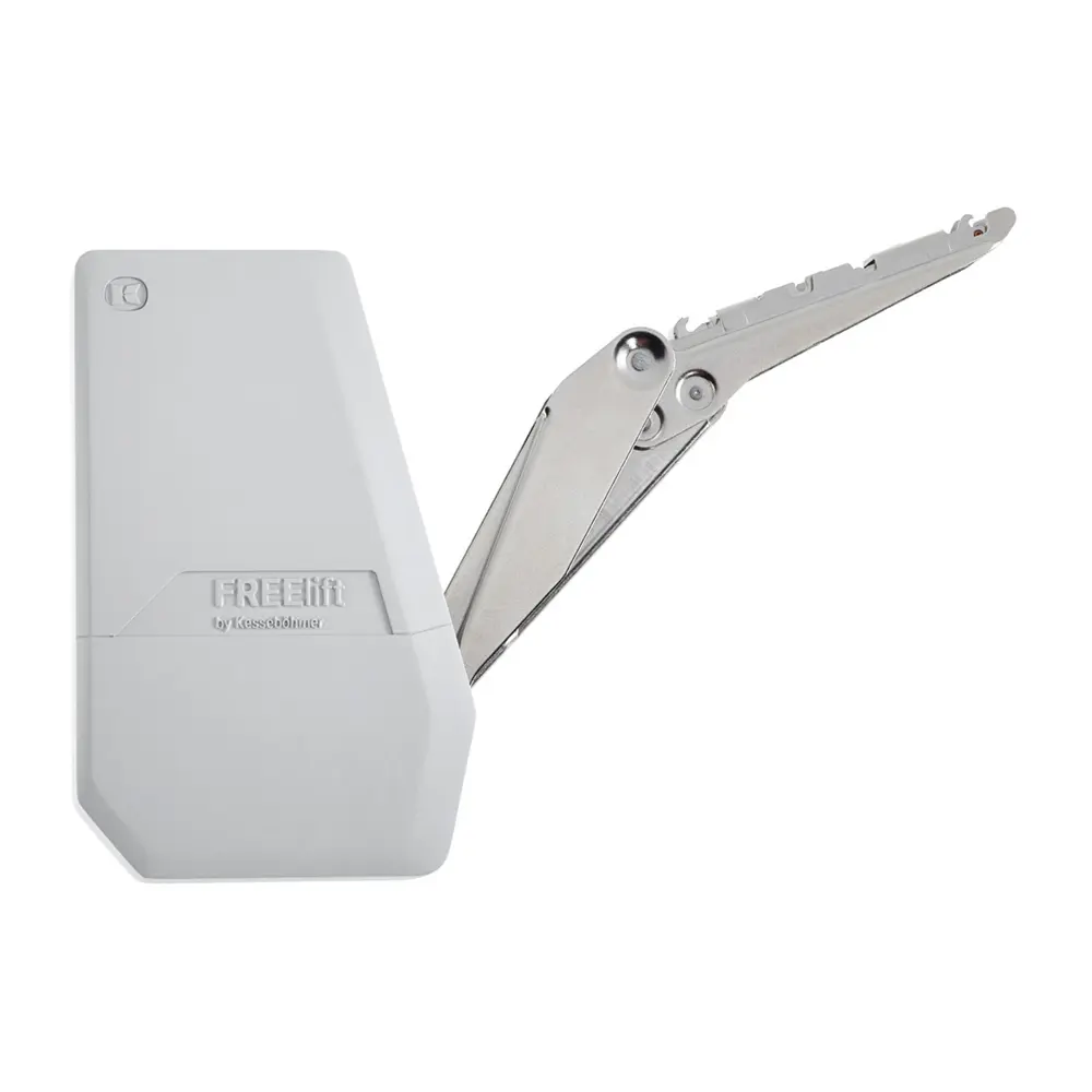 Механизм подъемный Free Flap Mini C нагрузка до 11 кг нержавеющая сталь KESSEBOHMER STLM-2084901 - Вид №1