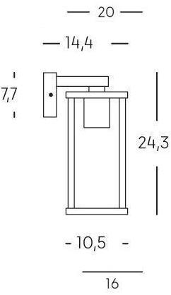 SOVIL Фонарный столб из литого под давлением алюминия Aurea 178/-- - Вид №2