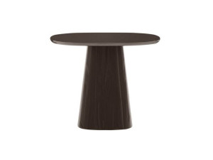 Деревянный квадратный журнальный столик с жесткой полиуретановой столешницей