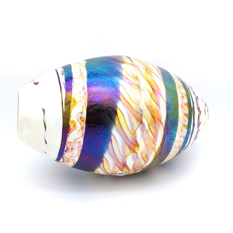 Круглая ваза ручной работы из муранского стекла YourMurano Design vases ARCH-00147019 - Вид №7