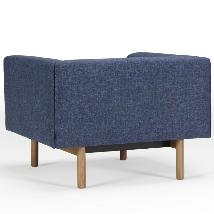 Кресло Ebeltoft, лакированный дуб, светло-голубое Kragelund 21001202245 - Вид №4