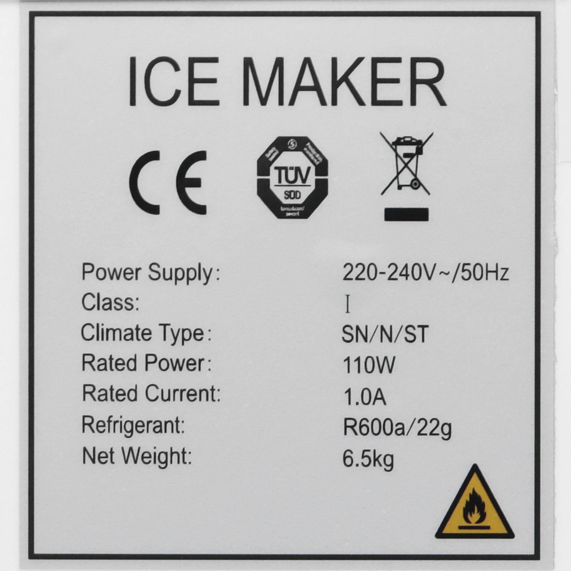 5490169 Ледогенератор 21vek HZB-16A STDN-0119664 - Вид №5