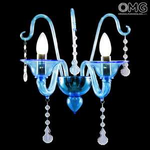 2155 ORIGINALMURANOGLASS Бра Новая Венеция - Luxury - муранское стекло OMG 25 см