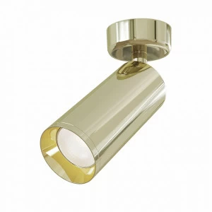 Спот потолочный галогеновый поворотный 19,5 см золотой Focus C017CW-01G TECHNICAL CEILING & WALL 00-3956975 Золото