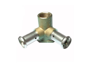 Двойной терминал с латунным кронштейном