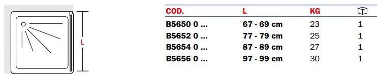 INDA® Угловая душевая кабина из стекла с распашной дверцей New claire sun-id-1378787 - Вид №3