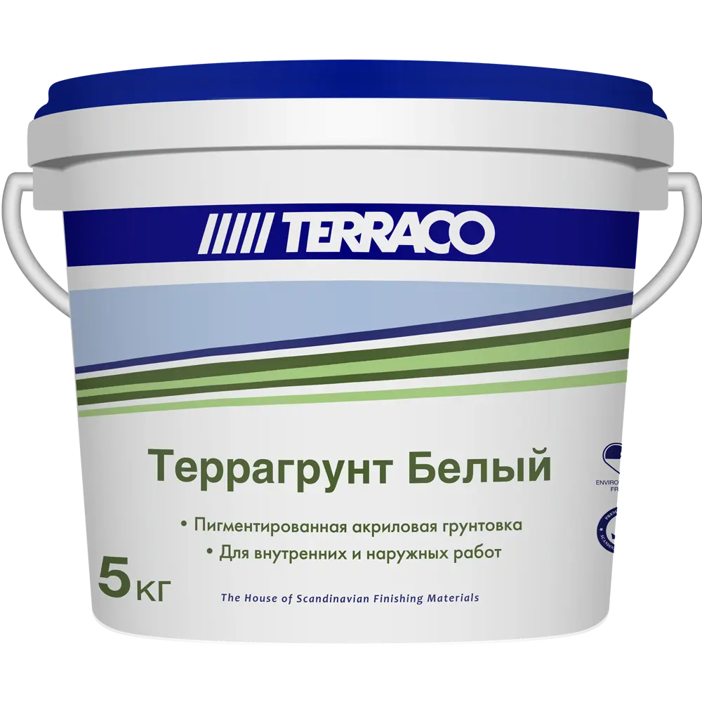 Грунтовка TERRACO Террагрунт - универсальная акриловая основа для стен 5 кг 83000318 STLM-0038684