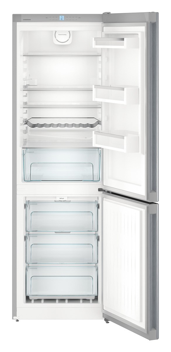 CNel 4313-23 001 Холодильники / высота 183.1 см, nofrost, 209 л + 95 л, 3 контейнера мк, a++, серебристый Liebherr  - Вид №4