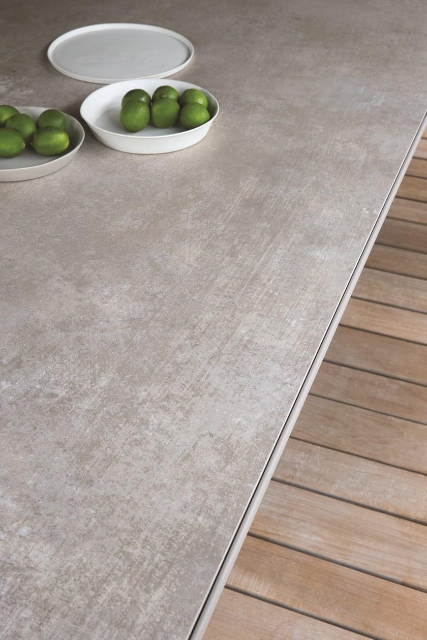 FAST Прямоугольный садовый стол из керамогранита Moai sun-id-1498365 - Вид №6