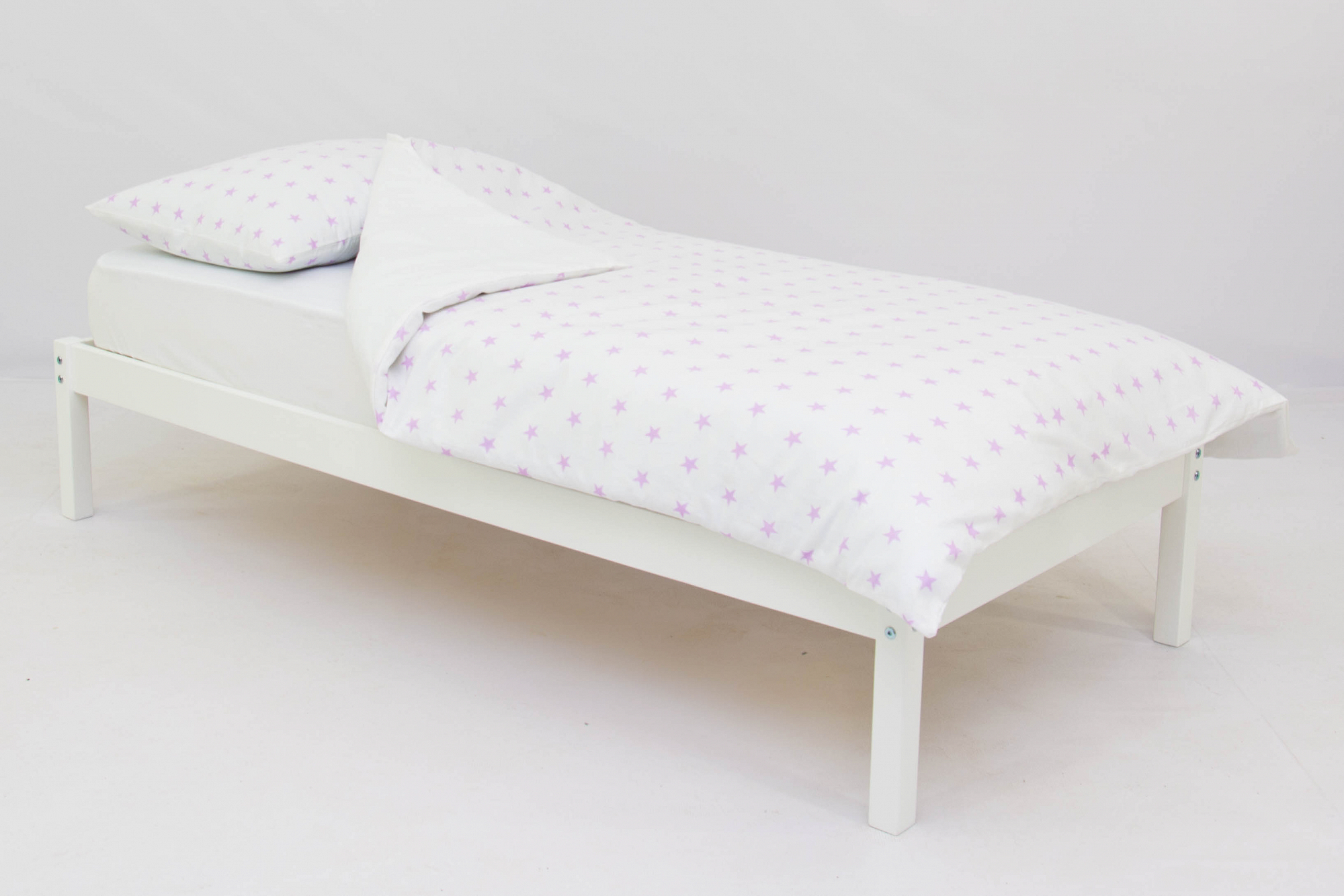 Детское постельное белье "Звезды" лаванда БЕЛЬМАРКО  327374 Розовый Santreyd  - Вид №1