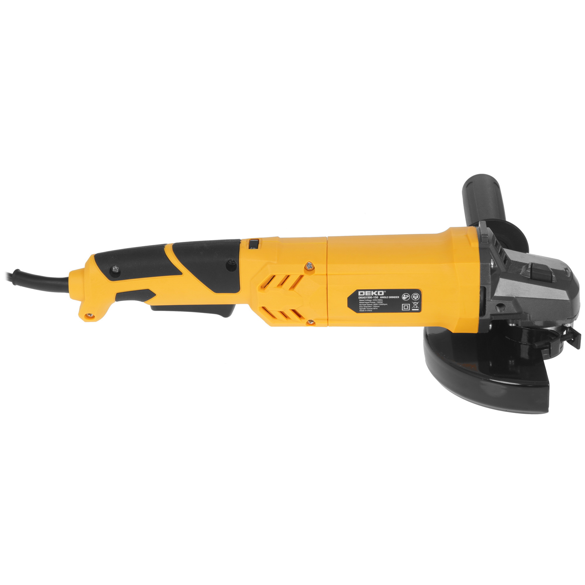Углошлифовальная машина (УШМ) DEKO DKAG1500-150 9910778 STDN-0030330 - Вид №3