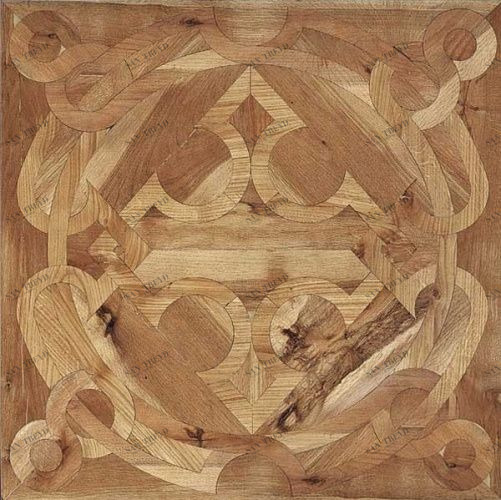 Модульный паркет Da Vinci Состаренный Дуб Кантри брашированная, гладкая, рельефная (Брашированная, Гладкая, Рельефная) 600х600 мм 2600600548
