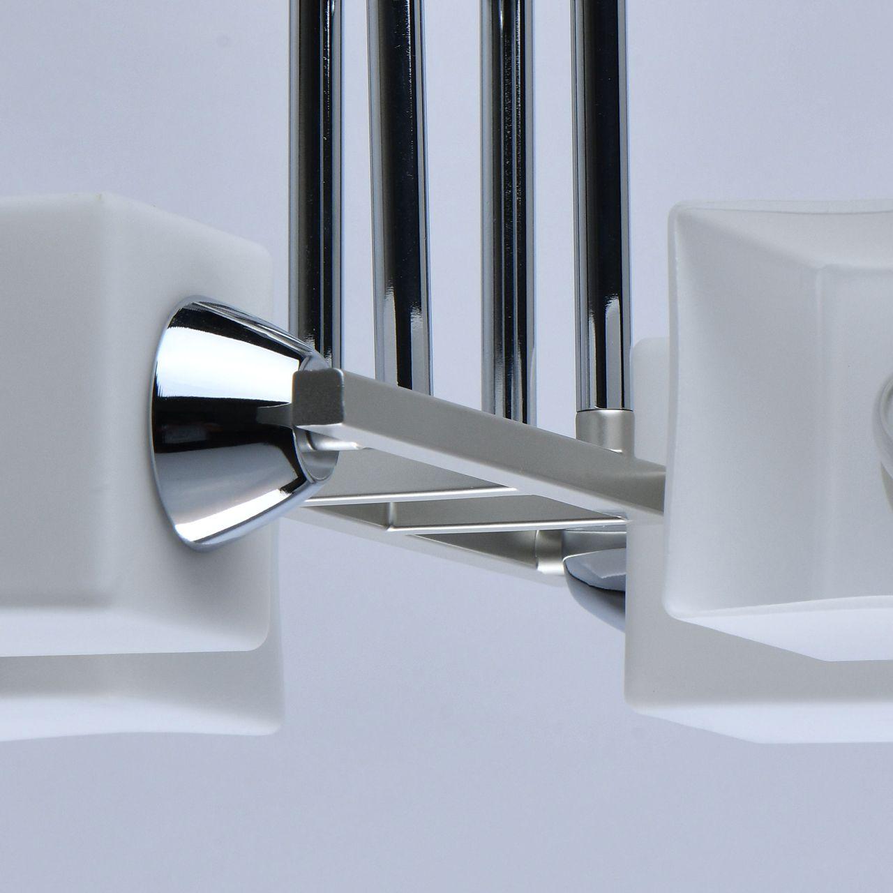 Потолочная люстра De Markt City Тетро 673015204 DE MARKT ТЕТРО 328386 Белый;серебро  - Вид №2