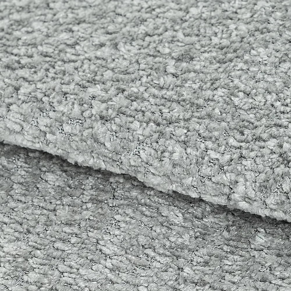 Ткань мебельная AMETIST Lamas Steel шенилл 140 см серый/серебристый 89424873 STLM-1573135