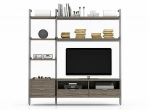 Huppé Алюминиевая стена с подставкой под телевизор Gravity Config #4